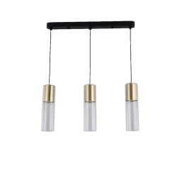 kinkiecik.pl Manacor 3 linia wisząca złota LP-232/3L GD LIGHT PRESTIGE
